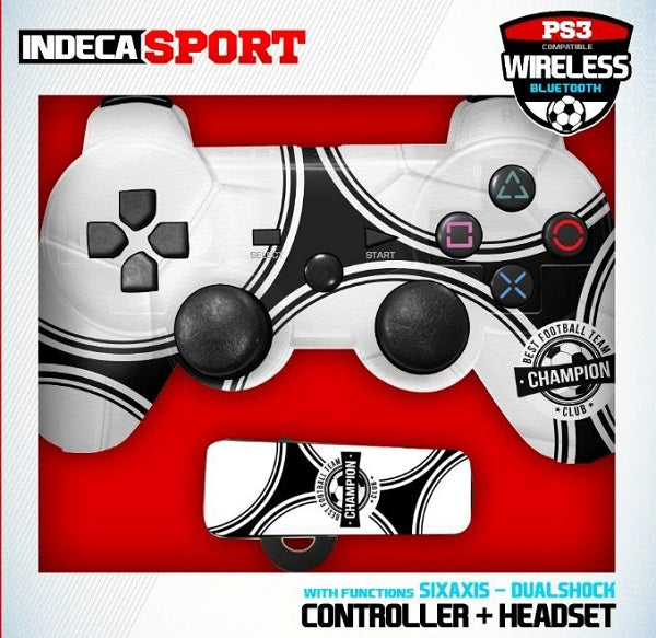Auriculares Gaming Indeca Pack Sport 2016 ( PS3 - ) - Incluye mando inalámbrico Auriculares Gaming Indeca Pack Sport 2016 ( PS3 - ) - Incluye mando inalámbrico